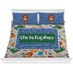 Math Lesson Comforter Set - King (Personalized)