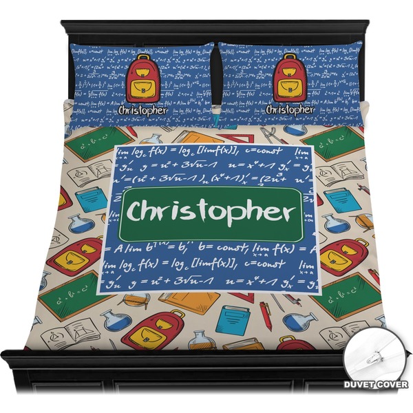 Math Lesson Bedding Set (Queen) - Duvet