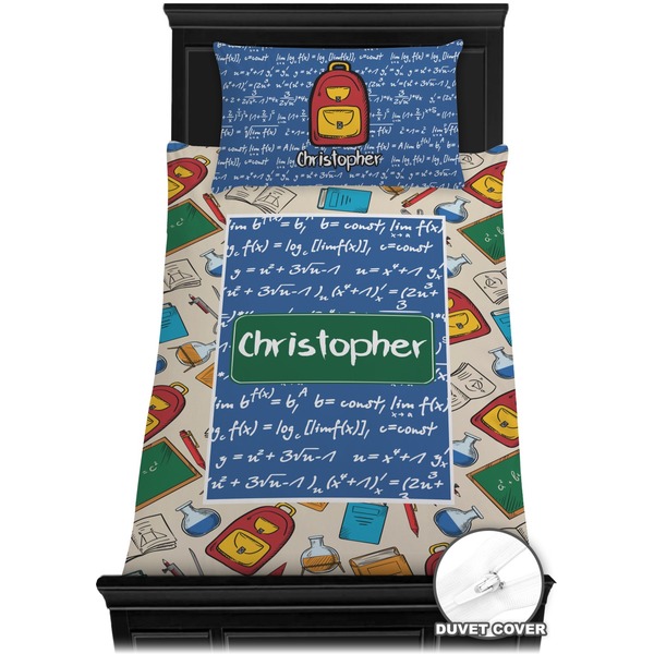 Math Lesson Bedding Set (Twin) - Duvet