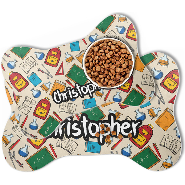 Math Lesson Bone Shaped Dog Mats - MAIN