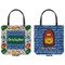 Math Lesson Canvas Tote - Front and Back