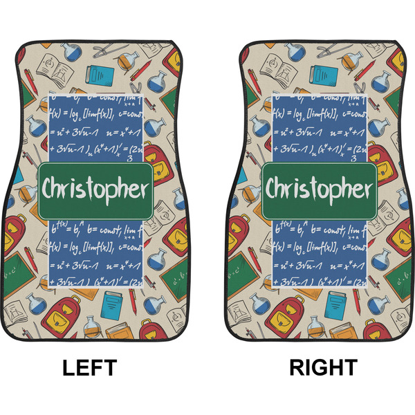 Math Lesson Car Mat Front - Approval