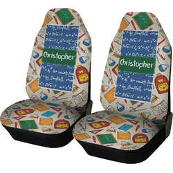 Math Lesson Car Seat Covers (Set of Two) (Personalized)