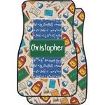 Math Lesson Car Floor Mats (Front Seat) (Personalized)