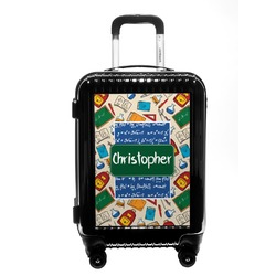 Math Lesson Carry On Hard Shell Suitcase (Personalized)