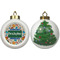Math Lesson Ceramic Christmas Ornament - X-Mas Tree (APPROVAL)