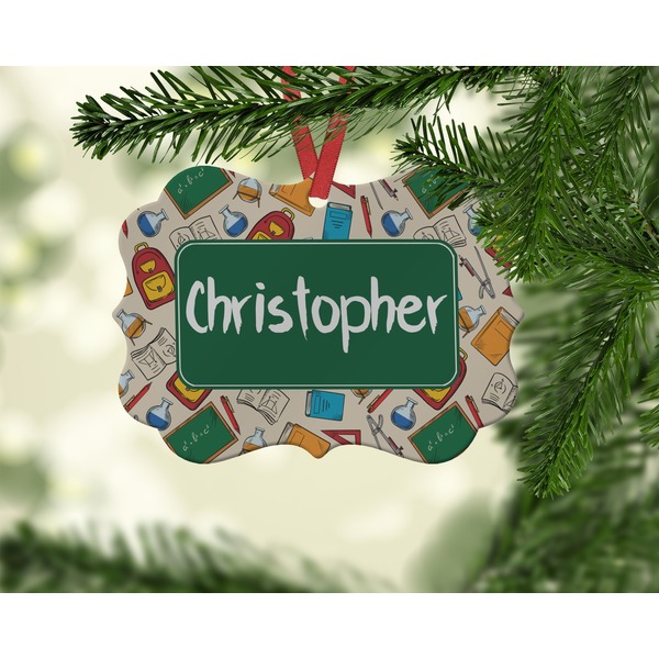 Math Lesson Christmas Ornament (On Tree)