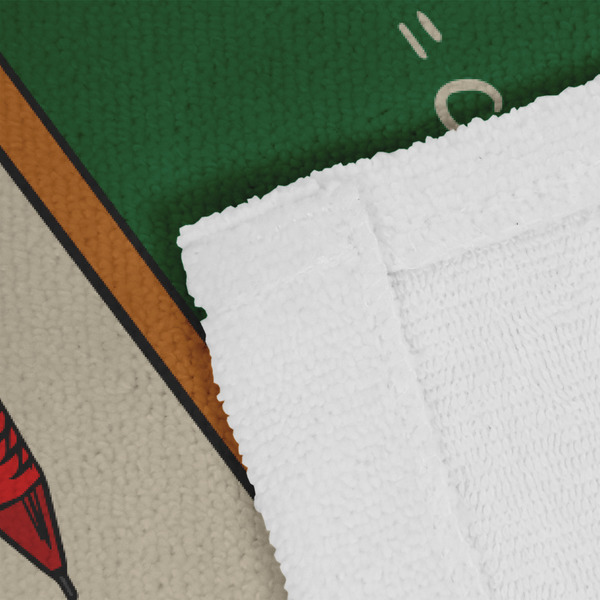 Math Lesson Close up of Fabric