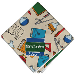 Math Lesson Cloth Dinner Napkin - Single w/ Name or Text