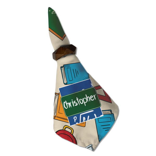 Math Lesson Cloth Napkins - Personalized Dinner (Folded in Ring) (MAIN)