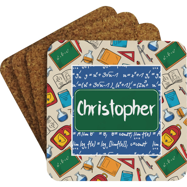 Math Lesson Coaster Set (Personalized)