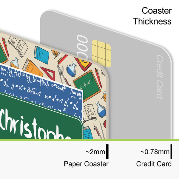 Math Lesson Coaster Thickness