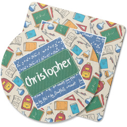 Math Lesson Rubber Backed Coaster (Personalized)