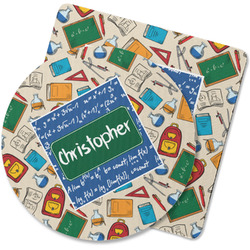 Math Lesson Rubber Backed Coaster (Personalized)