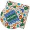 Math Lesson Rubber Backed Coaster (Personalized)