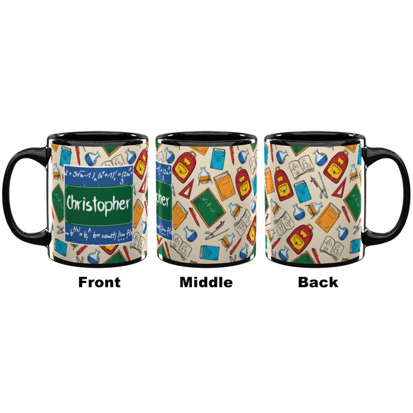 Math Lesson Coffee Mug - 11 oz - Black APPROVAL