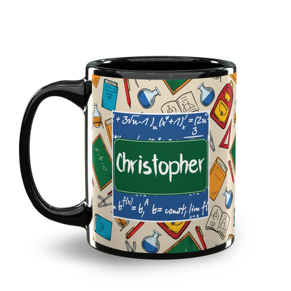 Math Lesson Coffee Mug - 11 oz - Black