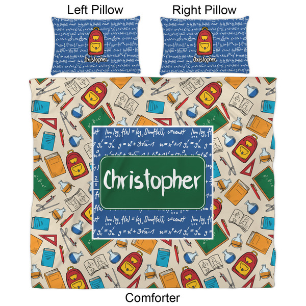 Math Lesson Comforter Set - King - Approval