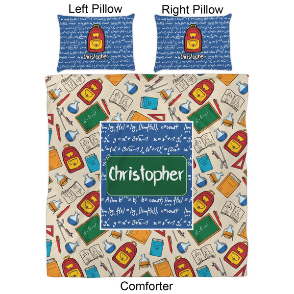 Math Lesson Comforter Set - Queen - Approval