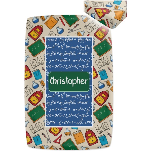 Math Lesson Crib Fitted Sheet - Apvl