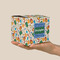 Math Lesson Cube Favor Gift Box - On Hand - Scale View