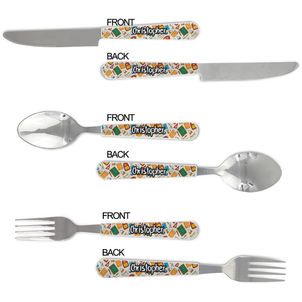 Math Lesson Cutlery Set - APPROVAL