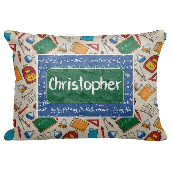 Custom Math Lesson Decorative Baby Pillowcase - 16"x12" (Personalized)