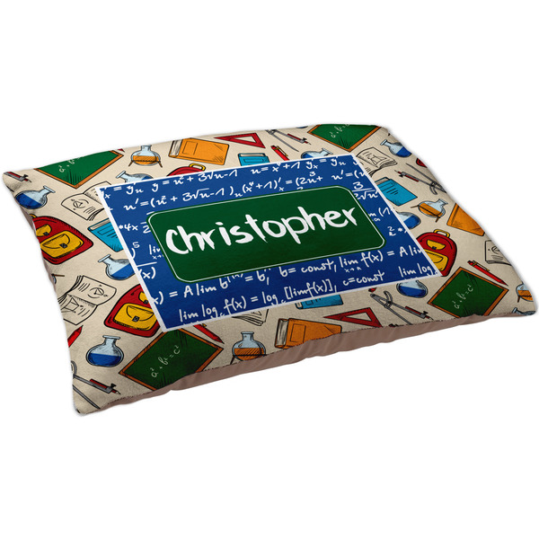 Math Lesson Dog Bed - Large