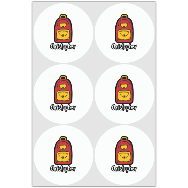 Math Lesson Drink Topper - Large - Set of 6