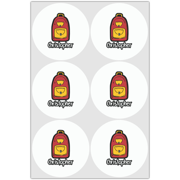 Math Lesson Drink Topper - XLarge - Set of 6