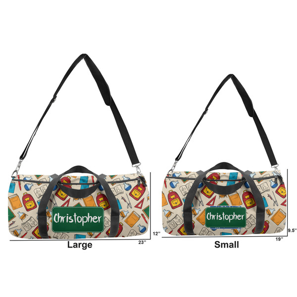 Math Lesson Duffle Bag Small and Large