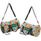 Math Lesson Duffle bag small front and back sides