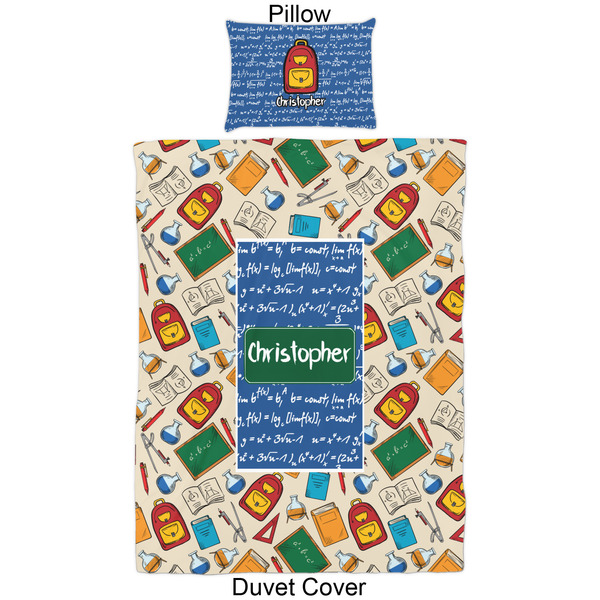 Math Lesson Duvet Cover Set - Twin - Approval