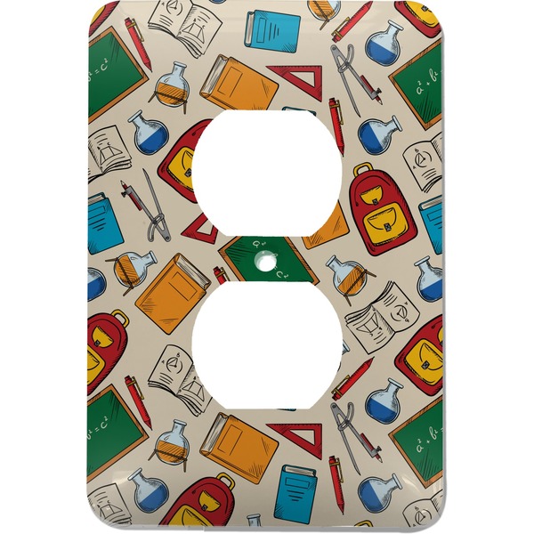 Custom Math Lesson Electric Outlet Plate