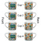 Math Lesson Espresso Cup - 6oz (Double Shot Set of 4) APPROVAL