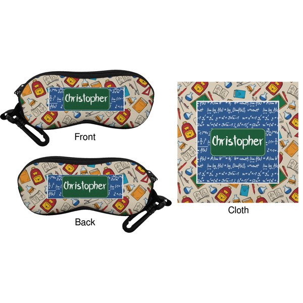 Math Lesson Eyeglass Case & Cloth (Approval)