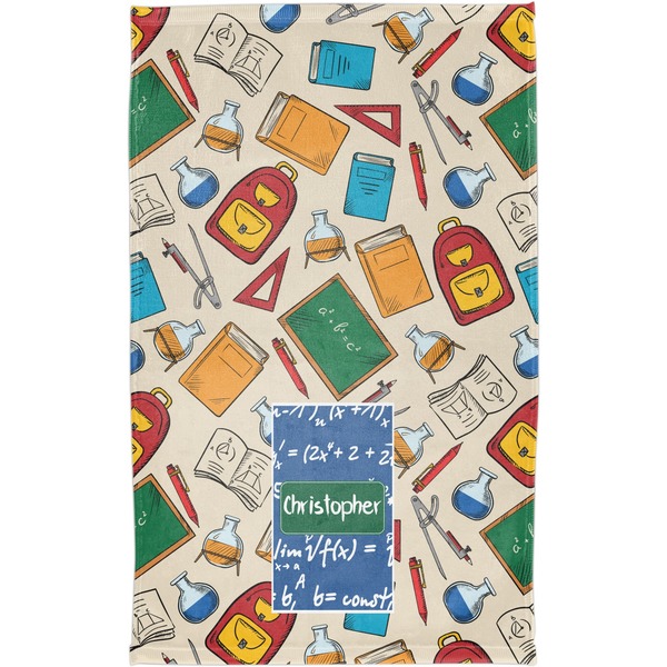 Math Lesson Finger Tip Towel - Full View