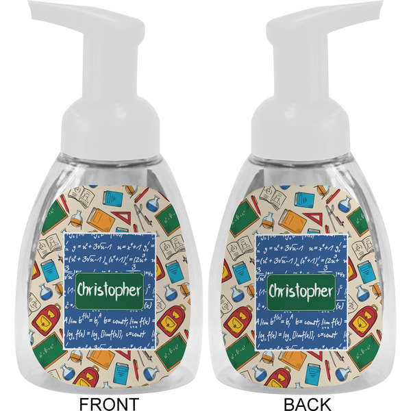 Math Lesson Foam Soap Bottle Approval - White