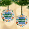 Math Lesson Frosted Glass Ornament - MAIN PARENT