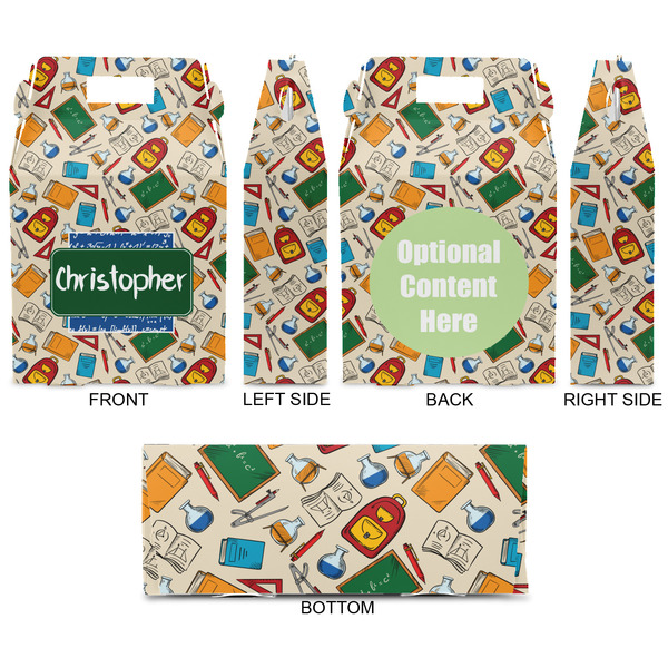 Math Lesson Gable Favor Box - Approval