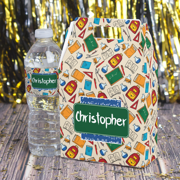 Math Lesson Gable Favor Box - In Context