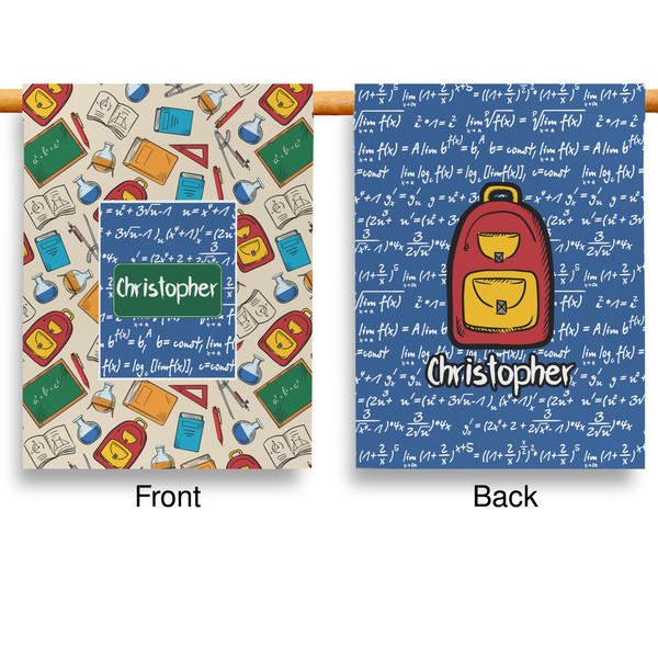 Math Lesson Garden Flags - Large - Double Sided - APPROVAL