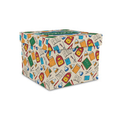Math Lesson Gift Box with Lid - Canvas Wrapped - Small (Personalized)