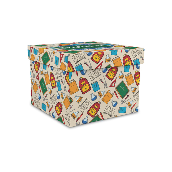 Custom Math Lesson Gift Box with Lid - Canvas Wrapped - Small (Personalized)