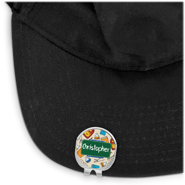 Math Lesson Golf Ball Marker Hat Clip - Main