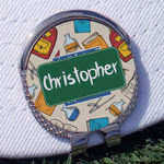 Math Lesson Golf Ball Marker - Hat Clip