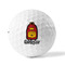 Math Lesson Golf Balls - Titleist - Set of 3 - FRONT