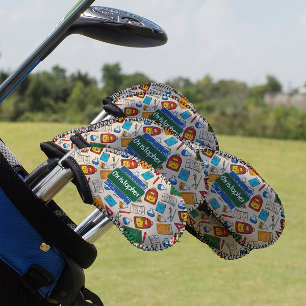 Custom Math Lesson Golf Club Iron Cover - Set of 9 (Personalized)