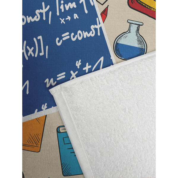Math Lesson Golf Towel - Detail