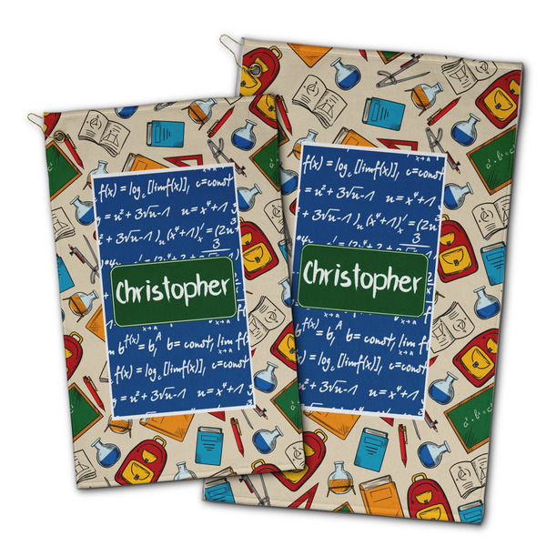 Math Lesson Golf Towel - PARENT (small and large)